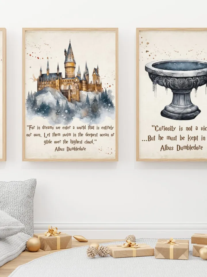 Wizarding World Printables Wall art; Magic School printable nursery; Wizarding World Quotes; Wizard Poster; Wizard Print; Wizard Decor