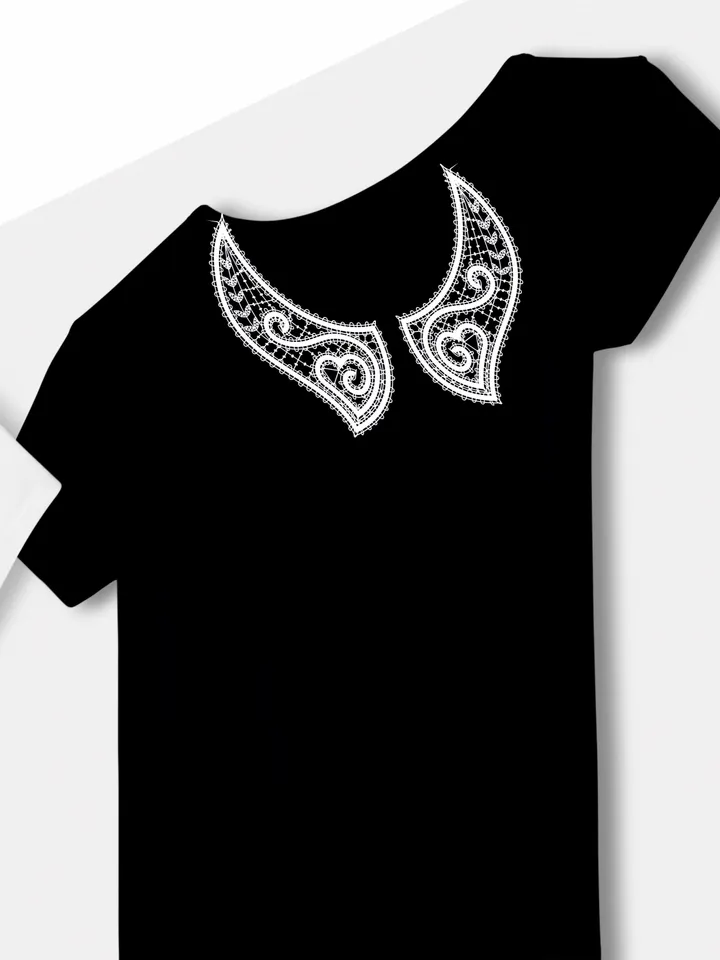 Bobbin lace Collar pattern Printable PDF patern Instant download