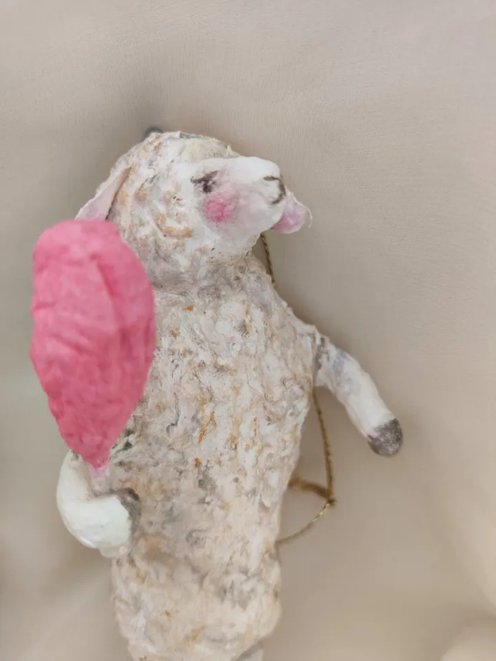 Set of Christmas ornaments.Sheep