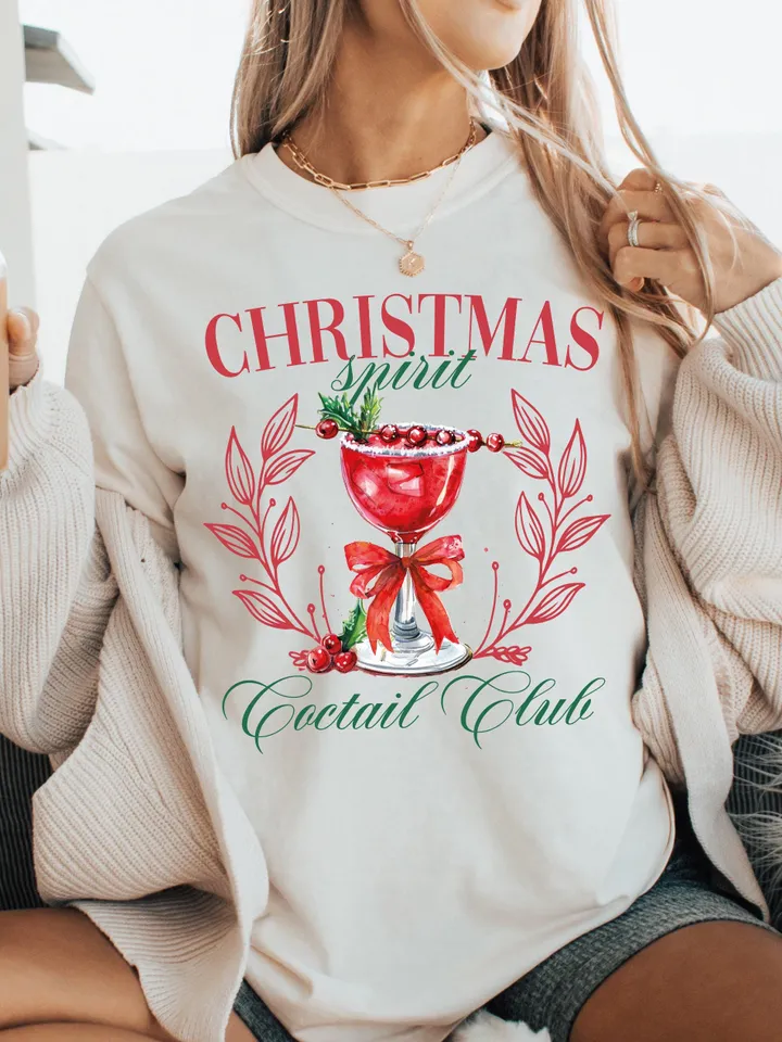 Christmas png,Christmas designs,Christmas sublimation,Cocktail Club,Trending png,Vintage Santa,Retro Holidays png,Holiday vibes png