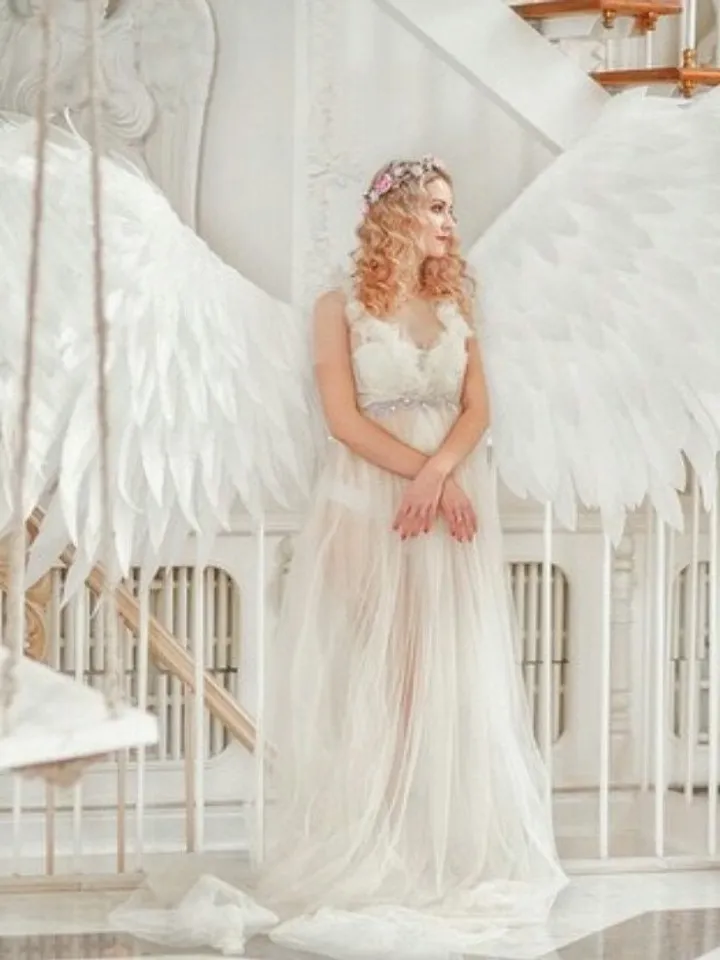 Wings, angel wings, white angel, white wings, large wings