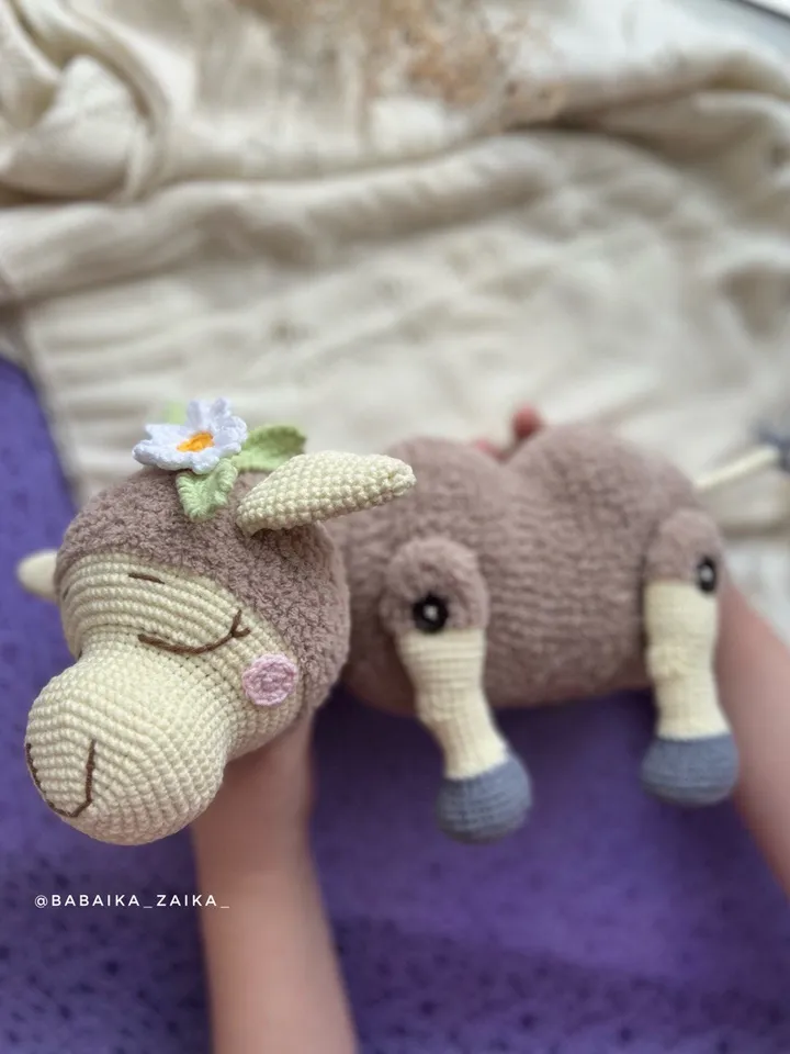 PDF Crochet Pattern Baby Camel, Amigurumi camel pattern, Crochet camel, Cute camel, Animal pattern, Amigurumi animal, Crochet animal