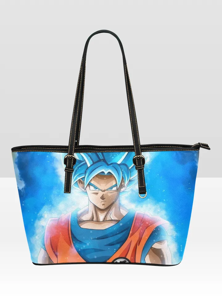 Goku Leather Tote Bag