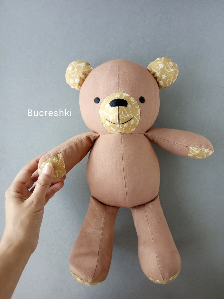 Bear Stuffed Animal Sewing Pattern