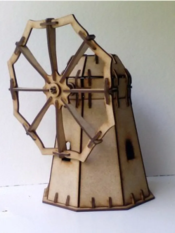 Cnc Router Windmill Sign Digital Template Cnc Router Files Cnc Windmill Files for Wood Laser Cut ...