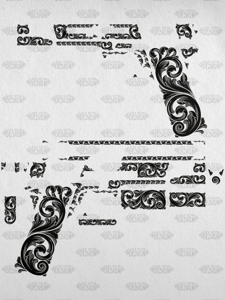 VECTOR DESIGN Kimber Stainless Gold Match SE ll Scrollwork