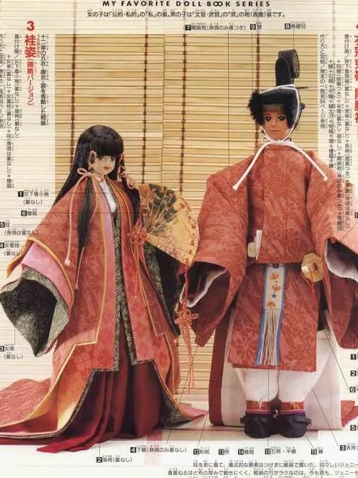 Clothes for Fashionable Dolls Japanese Magazine Sewing Pattern Wardrobe Clothes for Dolls Digital Download PDF