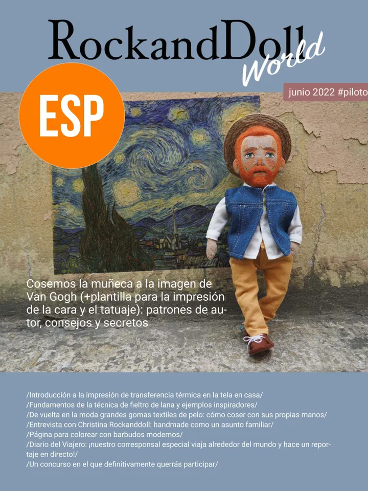 PDF Rockanddoll World Magazine Pilot June 2022 Spanish