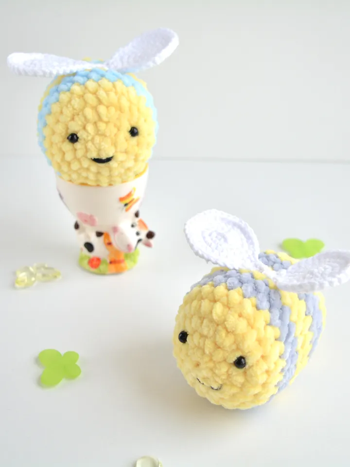 Bumble bee crochet pattern, Bee plush crochet pattern