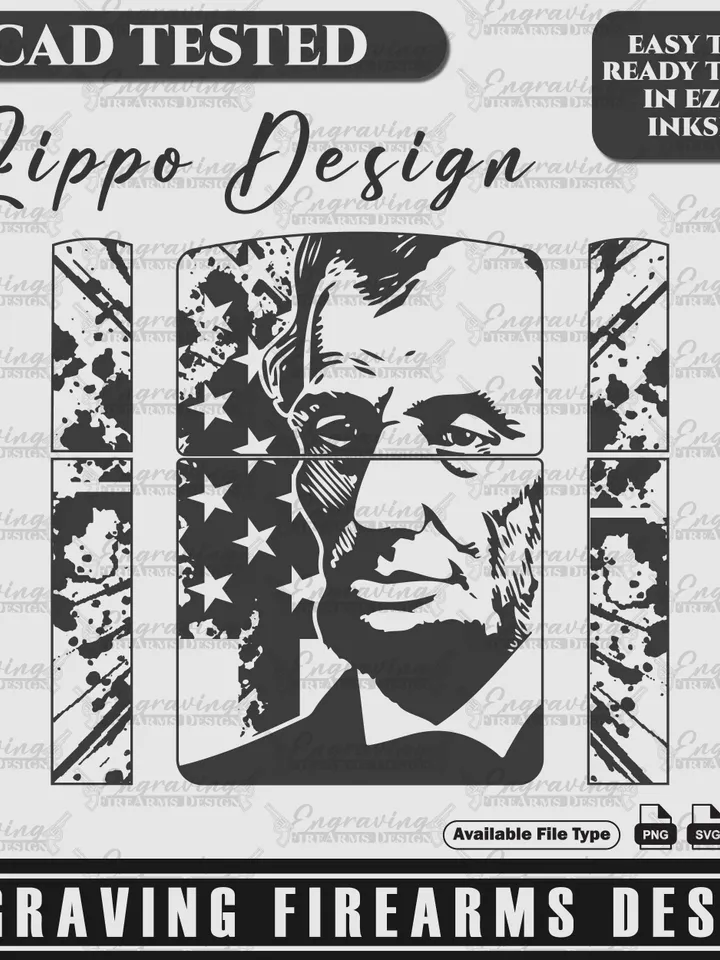 Engraving Firearms Design Zippo US Theme