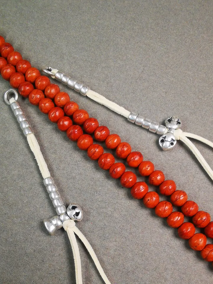 Gandhanra Handmade 5mm Tibetan Buddhist Prayer Bead Counters for 8-15mm Mala