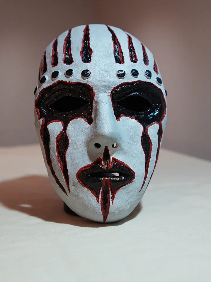 Joey Jordison mask vol.3 gray Slipknot Joey Jordison vol.3 Slipknot mask