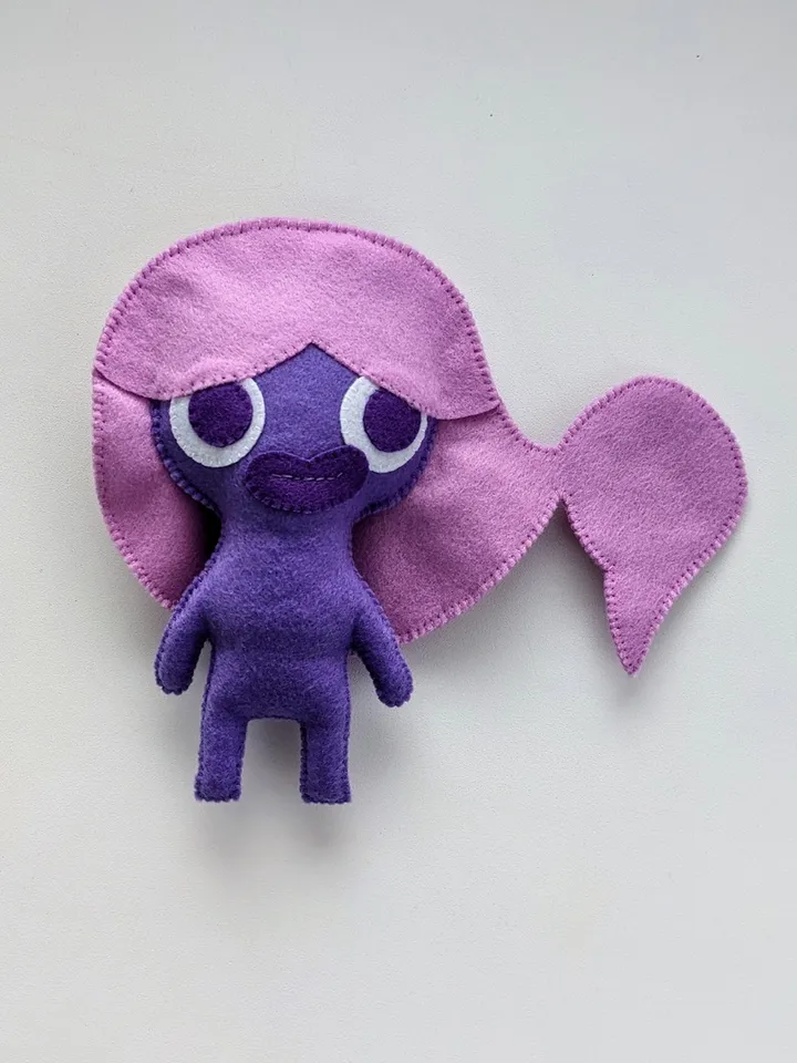 Endless alphabet Monsters Felt toys, Endless Numbers - Amy Monster