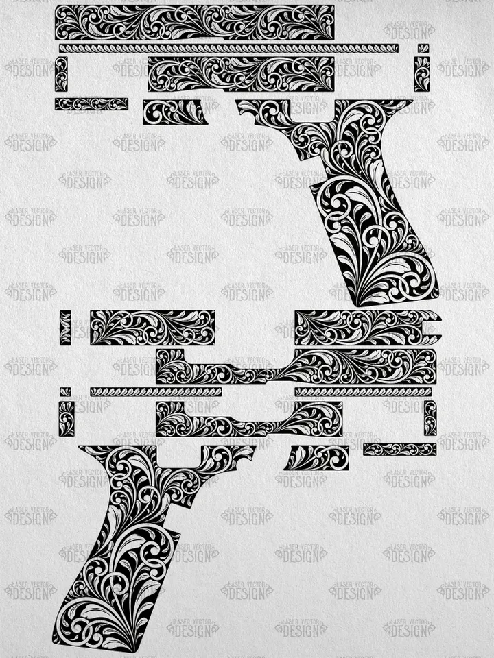 VECTOR DESIGN Glock 19 gen 5 Scrollwork