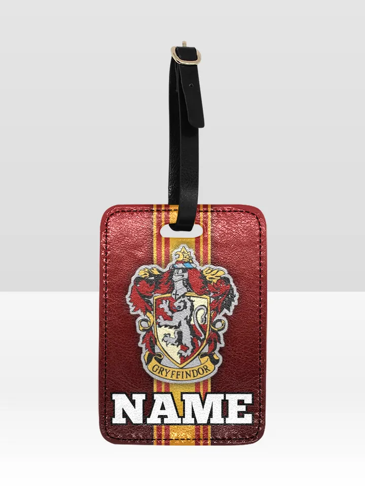 Gryffindor Luggage Tag Custom NAME