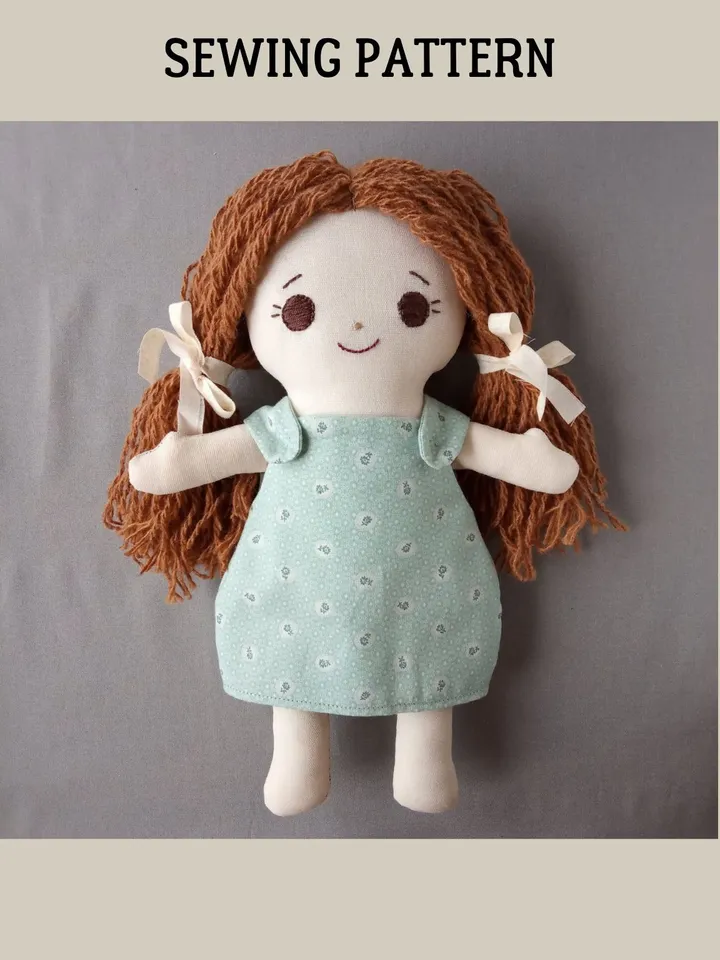 Rag Doll Sewing Pattern
