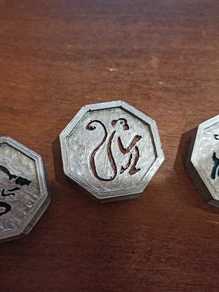 Jackie Chan Talismans Jackie Chan Adventures Shedui Talismans Chinese Calendar Animal Talismans