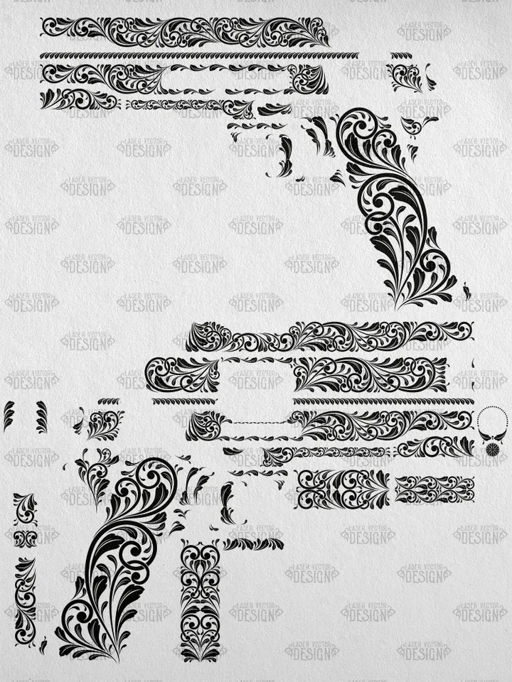 VECTOR DESIGN Colt 1911 Competition Scrollwork