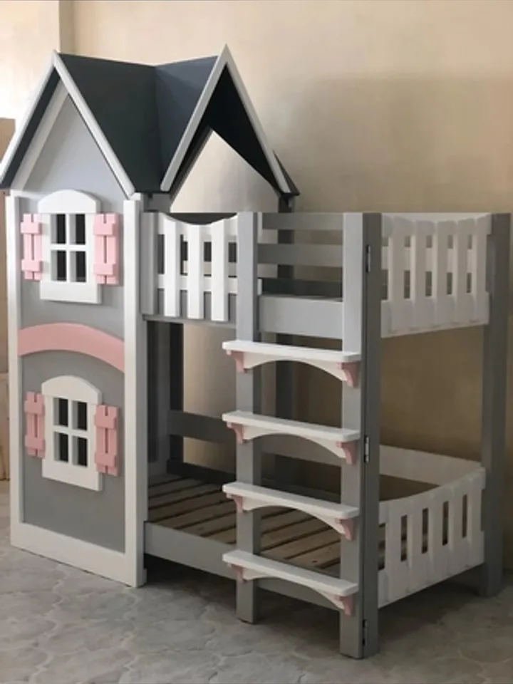 Handmade Inspired Toddler | Furniture & Toys Children's modern Bed Playhouse
