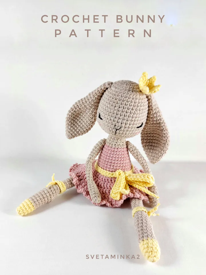 Crochet Bunny Pattern. Crochet Fox Pattern. Amigurumi Bunny. Amigurumi Fox. Digital Download. PDF.