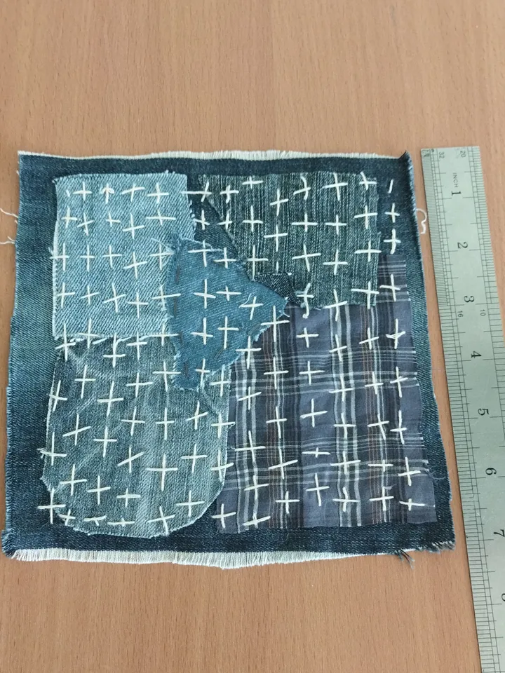 Denim patches,Patches, stripe, for decoration, denim