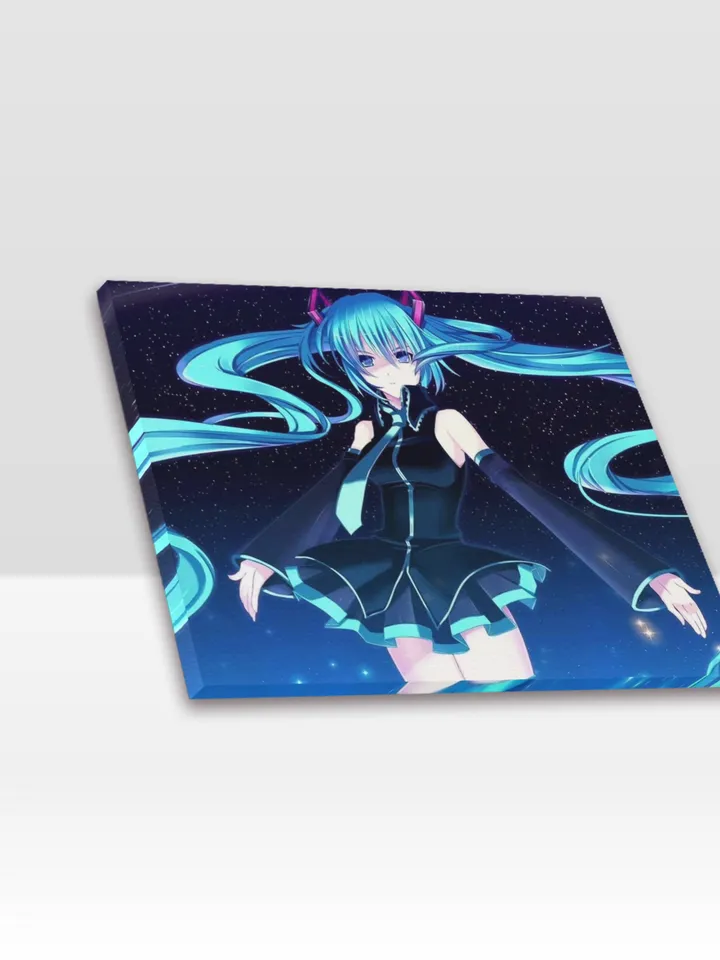 Hatsune Miku Frame Canvas Print