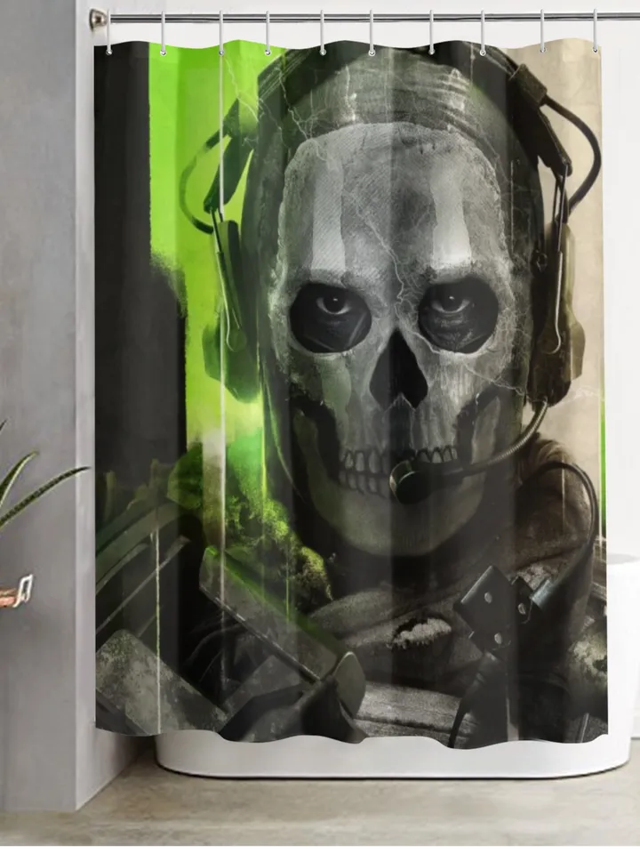 Modern Warfare CoD Shower Curtain