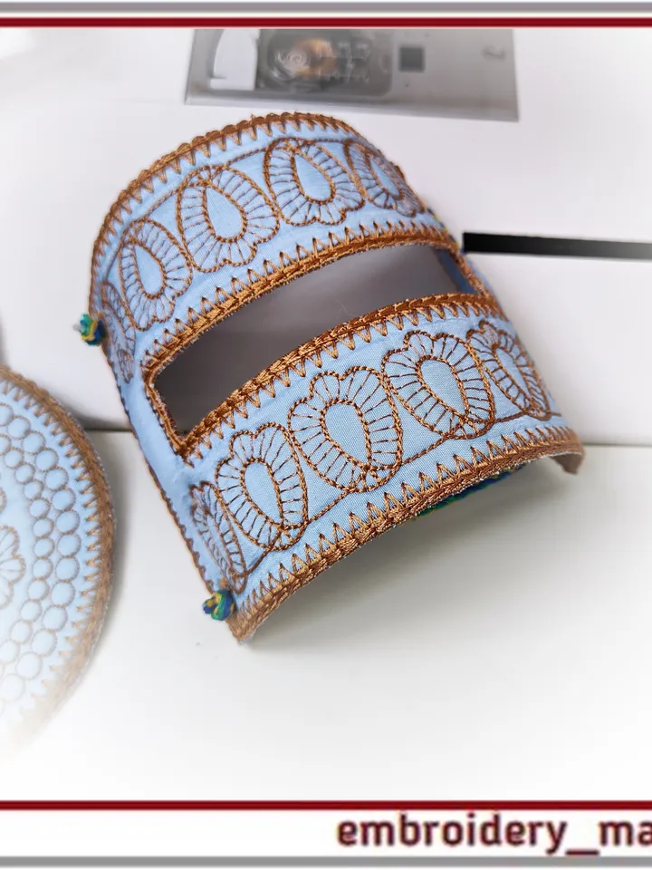In the hoop design stand holders quilting by Embroidery Manavi 05