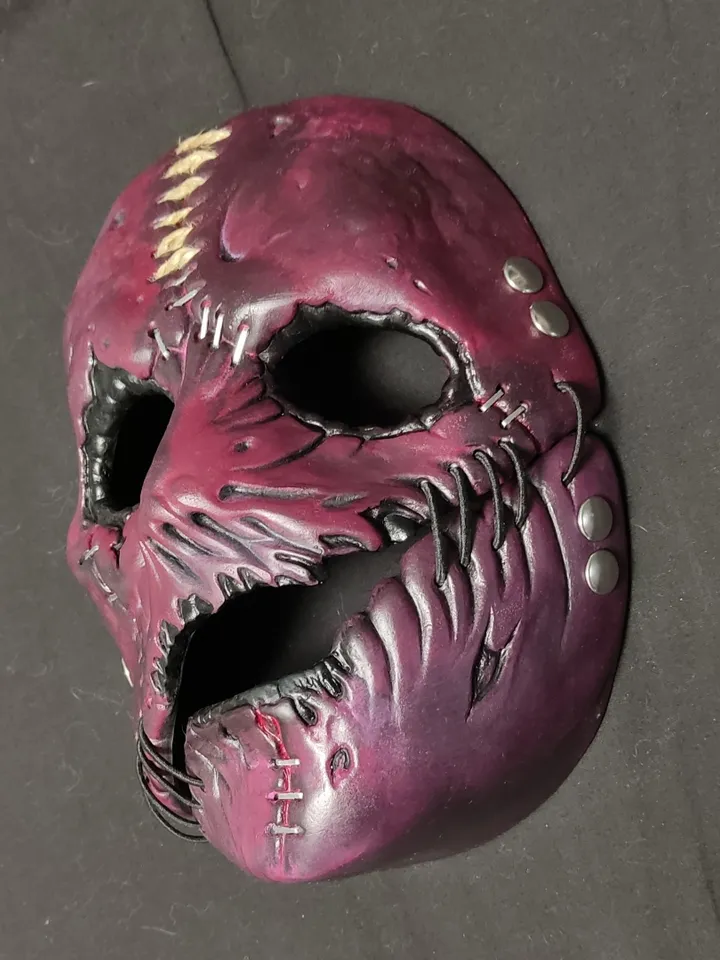 Buy Slipknot Corey Taylor Vol.3 mask for Halloween, cosplay, show and collecots(RED)