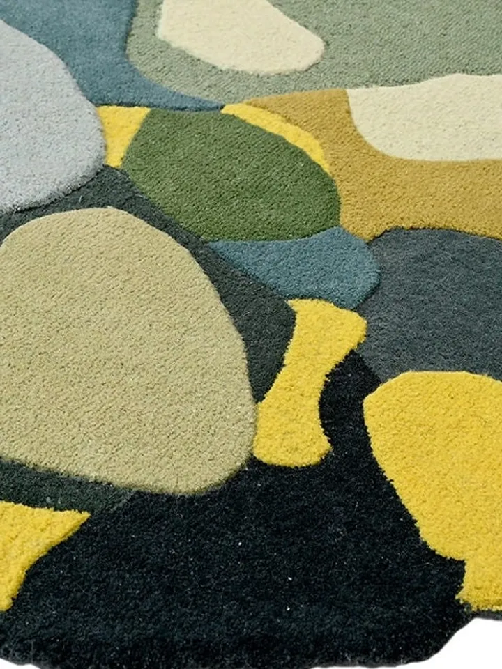Forest Green Oval Hand tufted rugs 100% wool for living room, bed room, kids room in any size 8x10,6x9,5x8,4x6 hurry up!!!!!