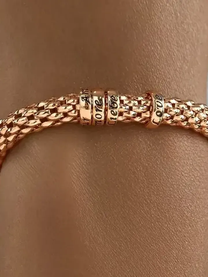 Bracelet silver gold plated women 925 assay value