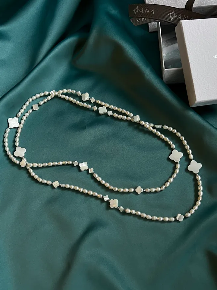 Natural Pearl Necklace EDEN CLOVER