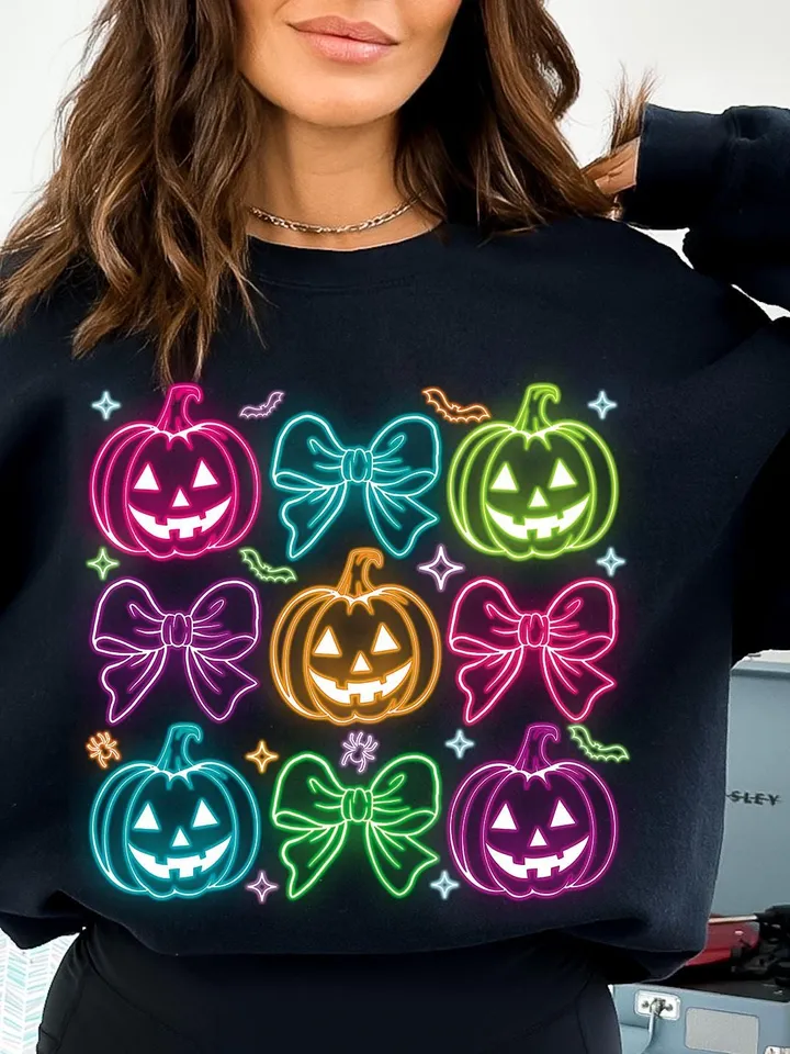 Coquette Halloween Neon Png, Halloween Ghost Neon png, Halloween Png, Spooky Season Png, Social Club Png, Girly Coquette, Halloween Mama Png