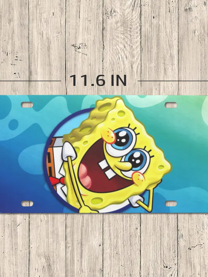 Spongebob License Plate
