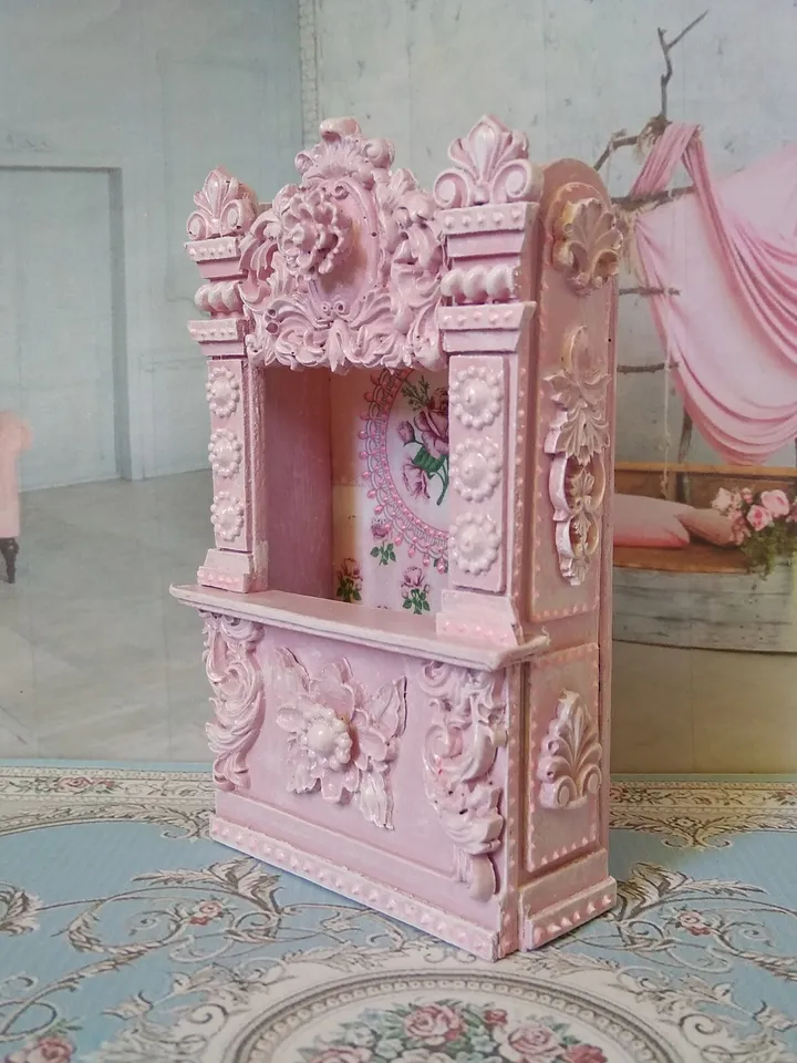 Puppet show.Paper theater.1:12 scale.
