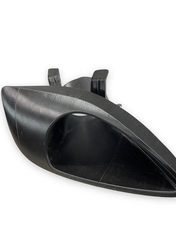 Air Duct scoop 150 mm out headlights Password style for Honda Civic Ek Ej 99-00