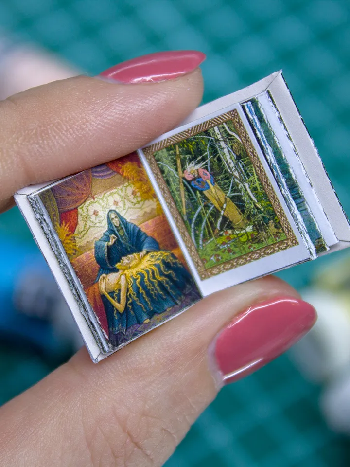 TEMPLATE Miniature book Witchcraft