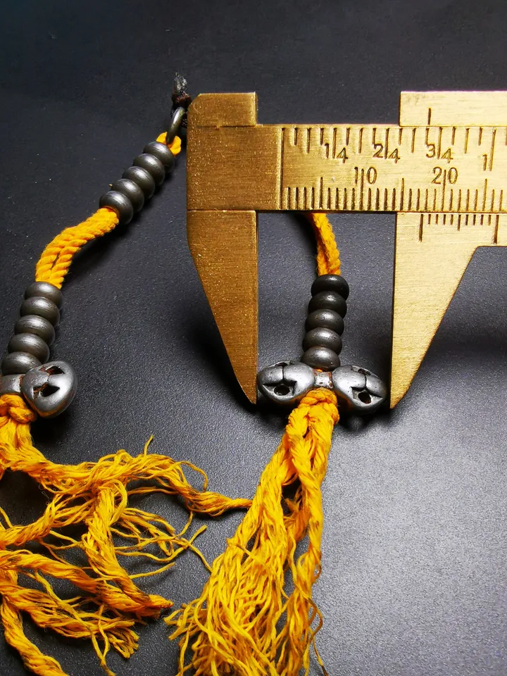 Gandhanra Handmade Tibetan Buddhist Mala Counters,Prayer Bead Counters,with Dorje and Vajra, Made of Cold Iron