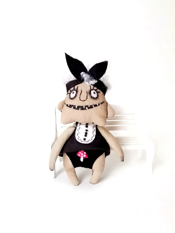 Handmade Voodoo Dolls - Small, Quirky, Unique, and a Little Creepy - Perfect for Collectors of the Unusual and Eccentric. FREE SHIPPING!