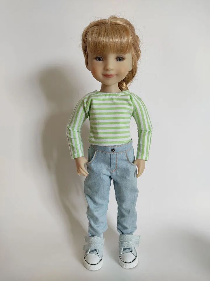 PDF sewing pattern for Ruby Red fashion Friends dolls.