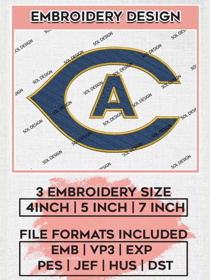 UC Davis Aggies Logo Machine Embroidery Design, NCAA UC Davis Aggies Embroidery Design Design files, NCAA Embroidery Designs, NCAA Machine Embroidery Designs, Digital Download