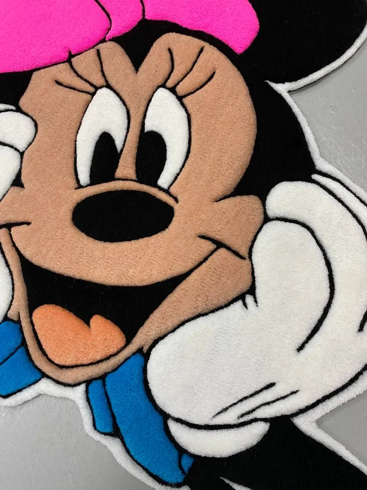 Minnie Mouse Tufted Carpet
