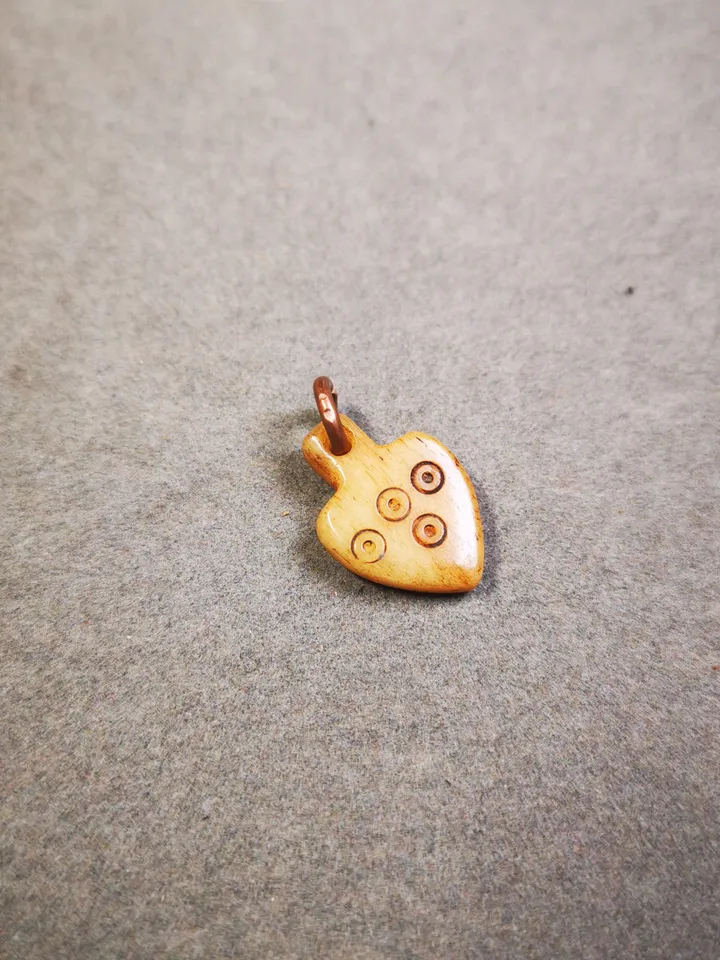 Yak Bone Carved Mantra Dot Mala Pendant,Bead Counter Clip, Prayer Bead Accessories,Gandhanra Tibetan Amulet