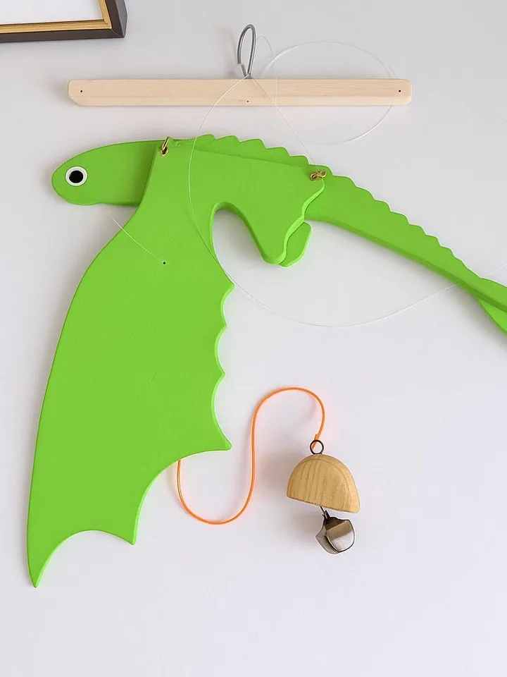 Wooden Flying Dragon β Handcrafted Balancing Toy for Kids and Adults | Unique Fantasy Gift & Hanging Decor for Home or Nursery