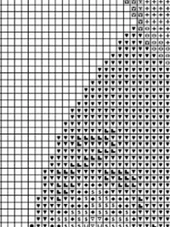 Happy Easter cross stitch pattern pdf, Banny embroidery DIY Easter floral design