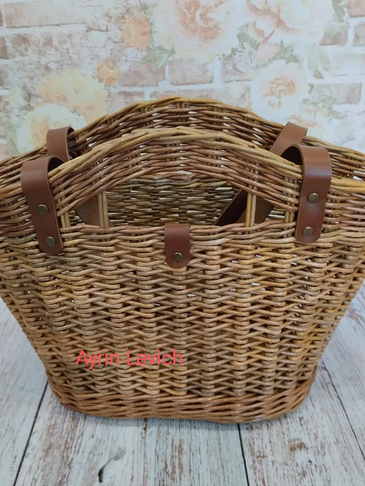 Wicker summer bag