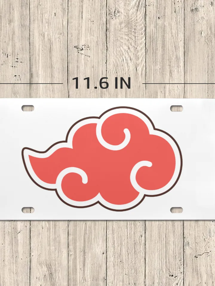 Akatsuki License Plate