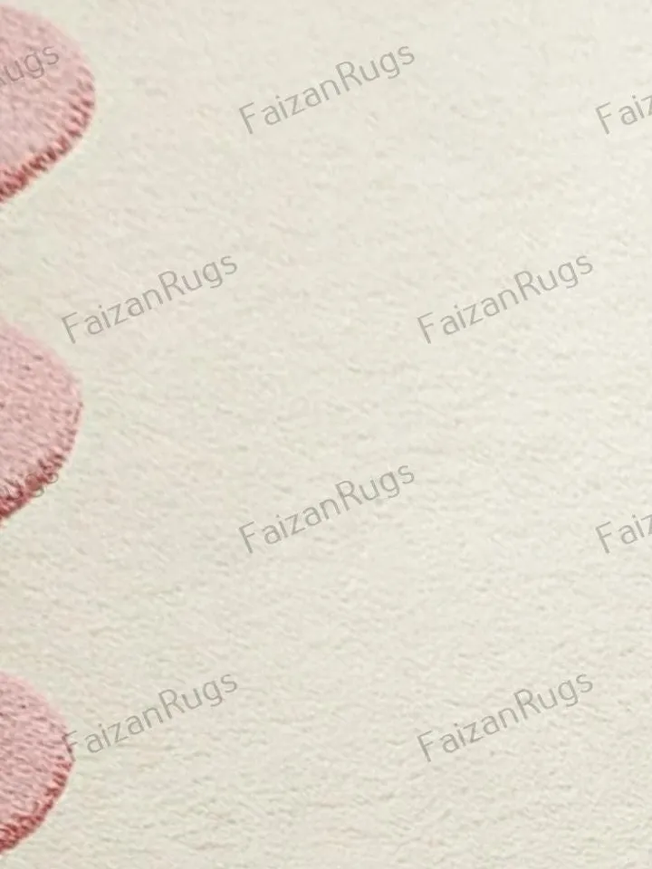 pink rug, Soft rug, aesthetic kids rug, area rug, Home Décor, living room, Dining decor, Bedroom rug, 9x12,10x14,6x9, bold pink, Irregular.