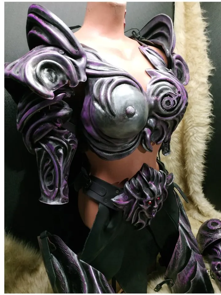 Vermintide girl armor - demonette - Warhammer Fantasy Battle - inspired - LARP -