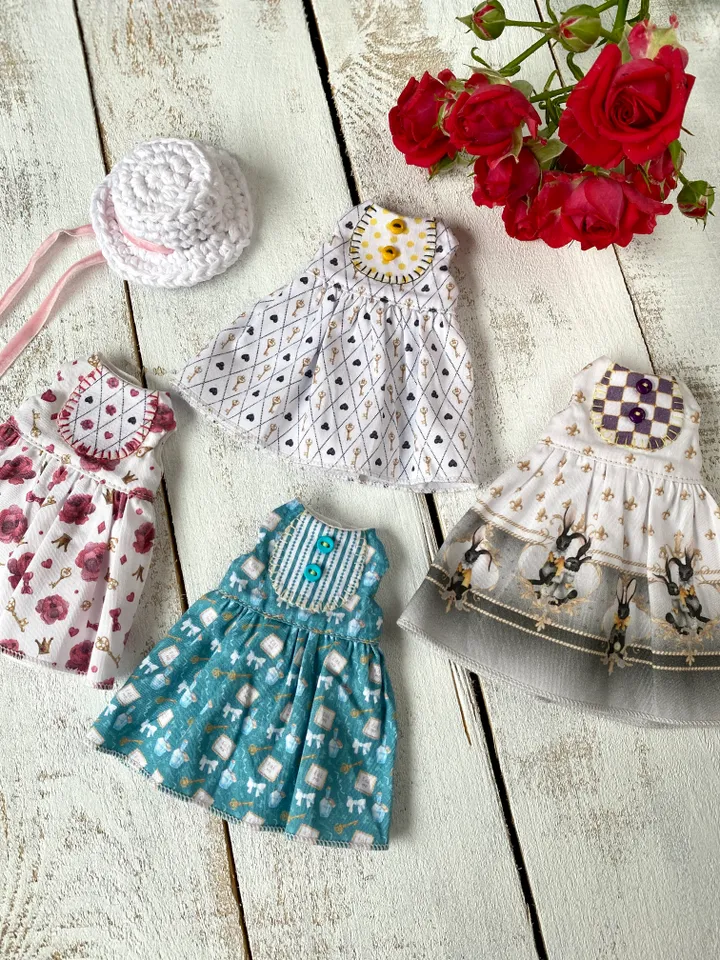 PDF doll dress pattern